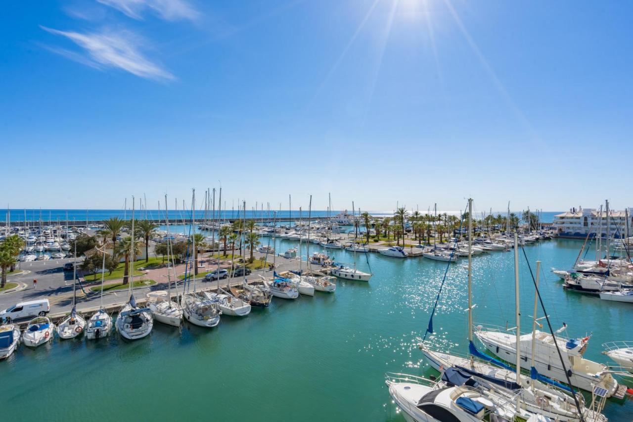 Puerto De Benalmadena Apartamento Vacacional Con Vistas Al Mar Y Yates Tres Habitaciones 2 Banos Экстерьер фото